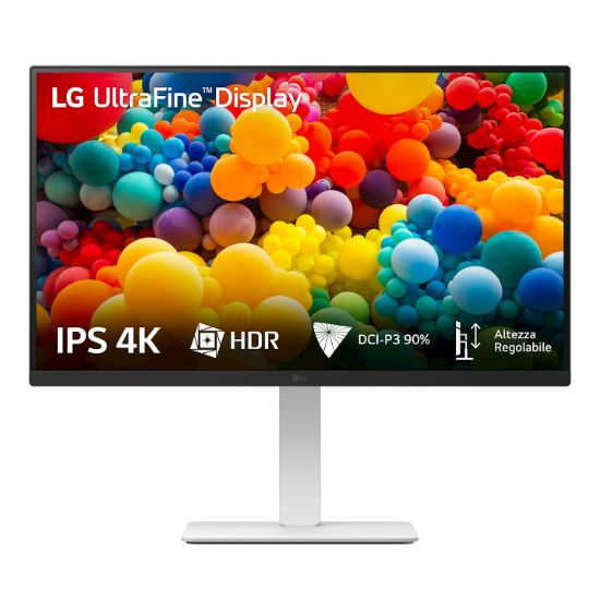 Image de LG 27US550-W écran plat de PC 68,6 cm (27") 3840 x 2160 pixels 4K Ultra HD LCD Blanc (27US550-W.AEU)