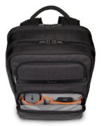 Image de Targus CitySmart sac à dos Sac à dos normal Noir, Gris Simili-cuir, Polyuréthane (PU) (TSB912GL)