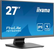 Image de iiyama ProLite écran plat de PC 68,6 cm (27") 1920 x 1080 pixels Full HD LED Écran tactile Noir (T2752MSC-B1AG)