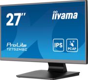 Image de iiyama ProLite écran plat de PC 68,6 cm (27") 1920 x 1080 pixels Full HD LED Écran tactile Noir (T2752MSC-B1AG)