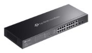 Image de TP-Link Omada commutateur réseau Géré L2 Gigabit Ethernet (10/100/1000) Connexion Ethernet, supportant l'alimentation via ce port (PoE) Noir (ES220GMP)