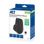 Image de ACT Souris sans fil multi-connexion Bluetooth ou récepteur USB-A, 2400 DPI avec clic silencieux, écologique (AC5146)