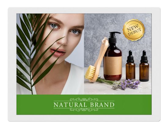 Image de NEC EP-C131 Écran plat de signalisation numérique 33,8 cm (13.3") Wifi UXGA Blanc (60006040)