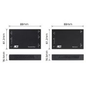 Image de ACT HDMI sur IP Extender Set, via CAT5e et plus, 150 mètres (AC7852)