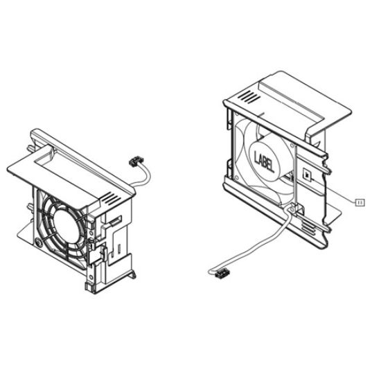Image de DELL système de refroidissement d’ordinateur (121-BBCD)