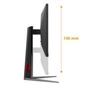 Image de AOC G4 écran plat de PC 60,5 cm (23.8") 1920 x 1080 pixels Full HD LED Noir, Rouge (24G4HA)