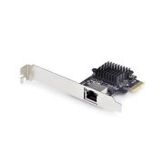 Image de StarTech.com Carte Réseau PCIe Gigabit 5G à 1 Port, Carte LAN PCI Express 5G/2,5G/1G/100M/10M, Realtek RTL8126, Windows et Linux, Conforme TAA (PR15GR-NETWORK-CARD)