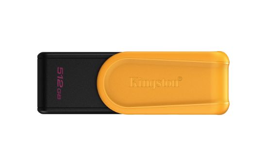 Image de Kingston Technology DataTraveler 512GB Portable USB 3.2 Gen 1 Exodia S (Noir/Jaune) (DTXS/512GB)