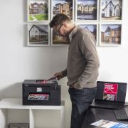 Image de Brother Imprimante jet d'encre multifonction 4-en-1 sans fil. Eligible au forfait EcoPro. (MFC-J4550DW)