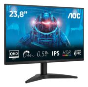 Image de AOC B3 écran plat de PC 60,5 cm (23.8") 2560 x 1440 pixels Quad HD LED Noir (Q24B36X)