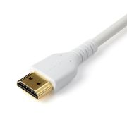 Image de StarTech.com Câble HDMI de haute vitesse avec Ethernet de 2 m - 4K 60 Hz - Premium (RHDMM2MPW)