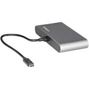 Image de StarTech.com Mini Dock Thunderbolt 3 - Station d'Accueil Portable pour Deux Écrans avec HDMI 4K 60Hz, 2 x Hub USB-A (3.0/2.0), GbE - Câble de 28 cm - Adaptateur Multiport TB3 ... (TB3DKM2HDL)