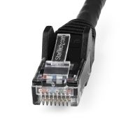 Image de StarTech.com câble de réseau Noir 2 m Cat6 U/UTP (UTP) (N6LPATCH2MBK)
