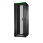 Image de APC Baie EasyRack 800mm/48U/1000mm avec toit, panneau latéral, roulettes, noir (ER8802)