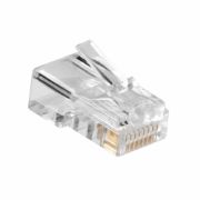 Image de ACT connecteur de fils RJ45 Argent, Transparent (AC4110)