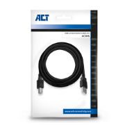 Image de ACT câble USB USB 2.0 5 m USB A USB B Noir (AC3045)