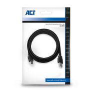Image de ACT câble USB USB 2.0 1,8 m USB A Mini-USB B Noir (AC3050)