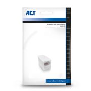 Image de ACT changeur de genre de câble RJ-45 Blanc (AC4105)