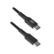 Image de ACT câble USB USB 2.0 1 m USB C Noir (AC3096)