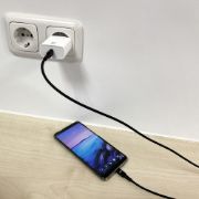 Image de ACT câble USB USB 2.0 1 m USB C Noir (AC3096)