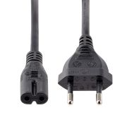 Image de StarTech.com Câble d'Alimentation pour Ordinateur Portable de 3m - Prise EU vers Connecteur C7, 2,5A 250V, 18AWG - Câble d'Alimentation pour Imprimante - Cordon Alimen ... (752E-3M-POWER-LEAD)