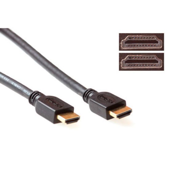 Image de ACT câble HDMI 1,5 m HDMI Type A (Standard) Noir (AK3791)