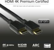 Image de ACT câble HDMI 0,5 m HDMI Type A (Standard) Noir (AK3941)