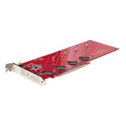 Image de StarTech.com carte et adaptateur d'interfaces Interne M.2 (QUAD-M2-PCIE-CARD-B)