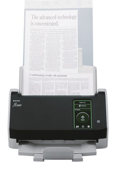 Image de Ricoh fi-8040 Numériseur chargeur automatique de documents (adf) + chargeur manuel 600 x 600 DPI A4 Noir, Gris (PA03836-B001)