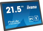 Image de iiyama écran plat de PC 53,3 cm (21") 1920 x 1080 pixels Full HD LED Écran tactile Noir (TF2238MSC-B1)