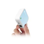 Image de TP-Link routeur sans fil Fast Ethernet Monobande (2,4 GHz) Bleu, Blanc (TL-WR802N)
