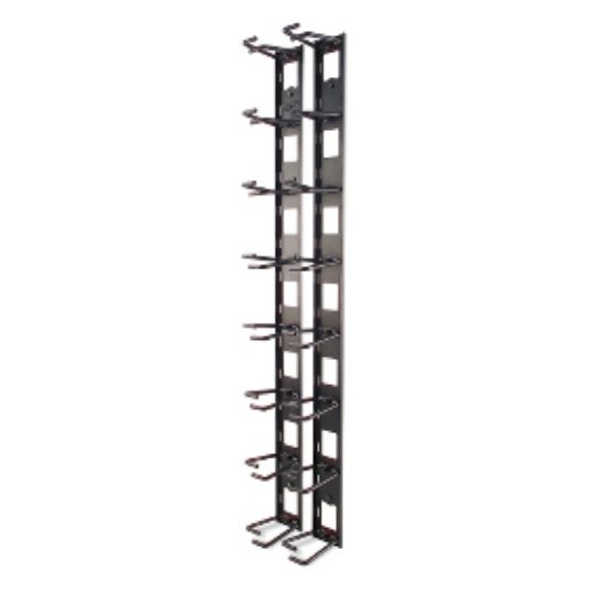 Image de APC NetShelter - Organisateur câbles vertical - Rack - 8 anneaux - 0U - Professionnels (AR8442)
