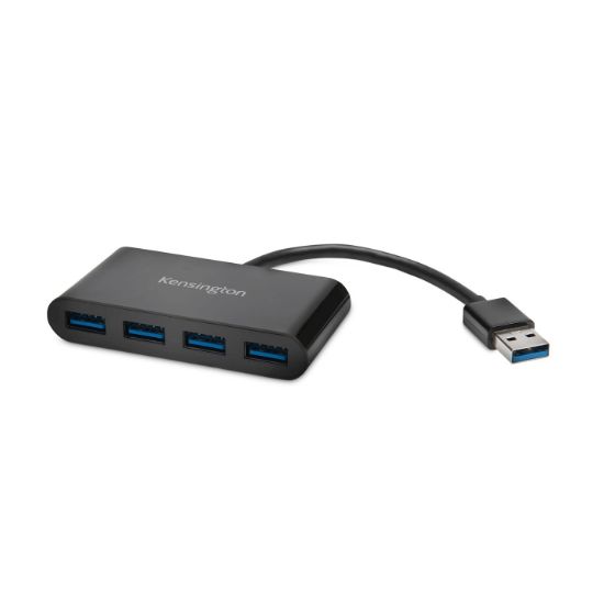 Image de Kensington Hub 4 ports USB 3.0 UH4000 — Noir (K39121EU)