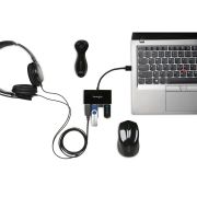 Image de Kensington Hub 4 ports USB 3.0 UH4000 — Noir (K39121EU)