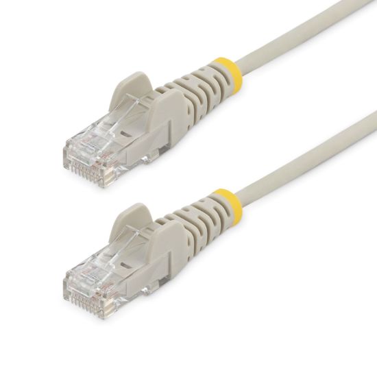 Image de StarTech.com Câble réseau Ethernet RJ45 Cat6 de 2 m - Gris (N6PAT200CMGRS)