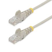 Image de StarTech.com Câble réseau Ethernet RJ45 Cat6 de 1,5 m - Gris (N6PAT150CMGRS)