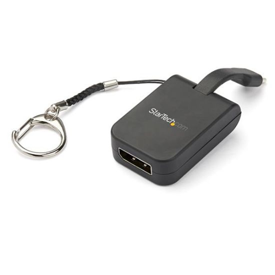 Image de StarTech.com adaptateur graphique USB 7680 x 4320 pixels Noir (CDP2DPFC)