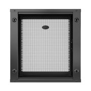 Image de APC NetShelter WX - 12U, armoire de brassage 19 pouces, montage mural, pré-assemblé, profondeur 400 mm (AR112SH4)
