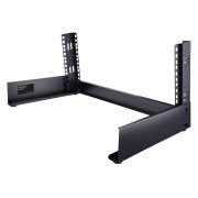 Image de StarTech.com Rack 4U 19" à Cadre Ouvert - Rack Réseau Autoportant à 2 Montants pour Panneaux de Brassage/Données/Matériel Audiovisuel/IT/Communication/Studio/Bureau, Capacité de 42 ... (RK4OD)
