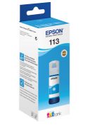 Image de Epson 113 EcoTank Pigment Cyan ink bottle (C13T06B240)
