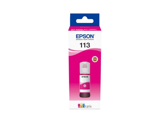 Image de Epson 113 EcoTank Pigment Magenta ink bottle (C13T06B340)