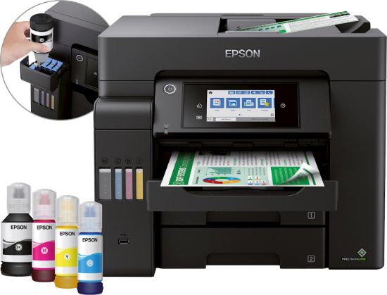 Image de Epson EcoTank ET-5850 Jet d'encre A4 4800 x 1200 DPI 32 ppm Wifi (C11CJ29401)