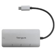 Image de Targus hub & concentrateur USB 3.2 Gen 1 (3.1 Gen 1) Type-C 5000 Mbit/s Argent (ACH226EU)
