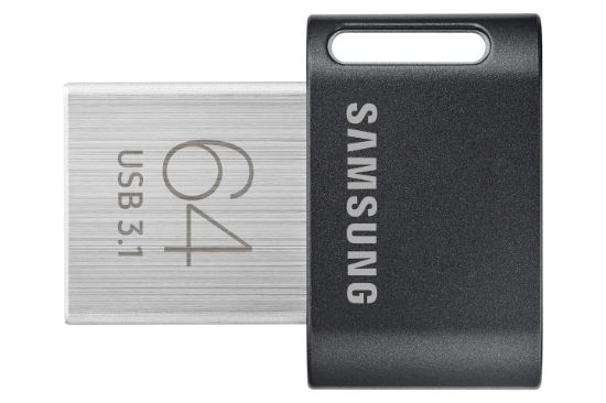 Image de Samsung MUF-64AB lecteur USB flash 64 Go USB Type-A 3.2 Gen 1 (3.1 Gen 1) Gris, Argent (MUF-64AB/APC)