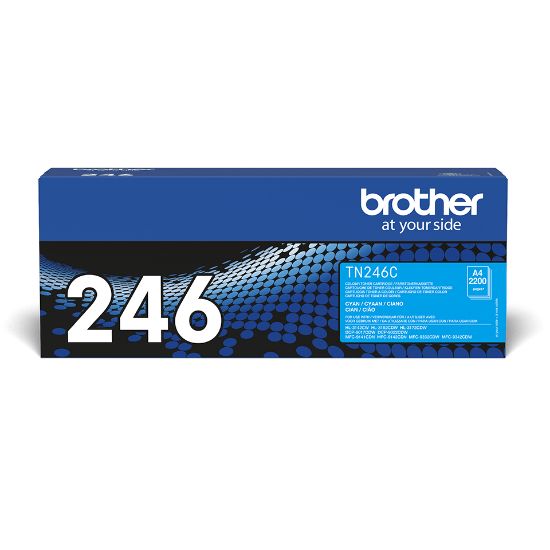Image de Brother Cartouche de toner originale – Cyan (TN-246C)