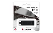 Image de Kingston Technology DataTraveler 64Go USB-C 3.2 Gen 1 70 (DT70/64GB)