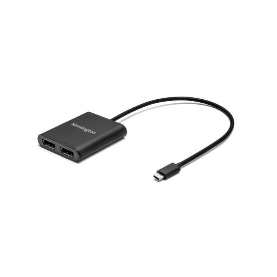 Image de Kensington Adaptateur vidéo USB-C vers double DisplayPort 1.2 (K38280WW)
