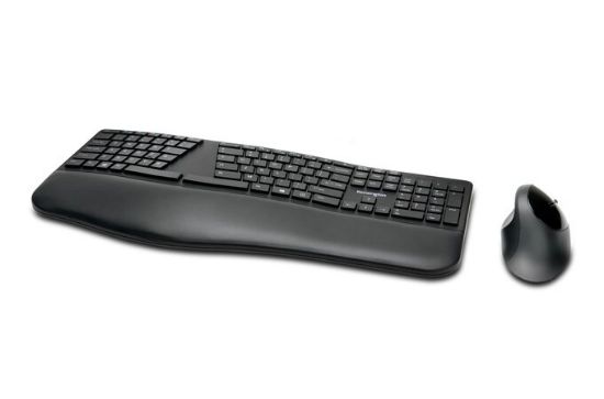 Image de Kensington Clavier et souris sans fil Pro Fit® Ergo (noirs) (K75406FR)