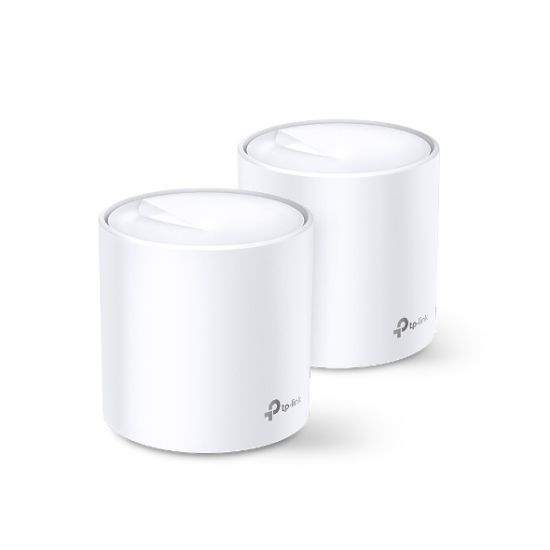 Image de TP-Link Deco X20 (2-pack) Bi-bande (2,4 GHz / 5 GHz) Wi-Fi 5 (802.11ac) Blanc Interne (DECO X20(2-PACK))