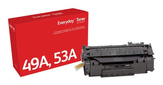 Image de Toner Everyday™ _OEM_NAME_ Noir de Xerox compatible avec HP 49A 53A (Q5949A/ Q7553A), Capacité standard (006R03665)